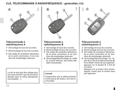 2018-2019 Renault Kangoo Owner's Manual | French