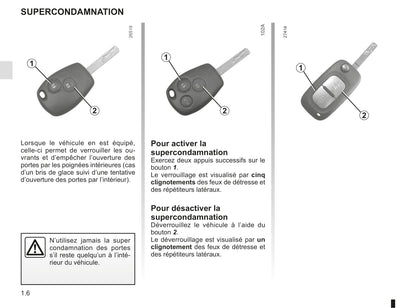 2018-2019 Renault Kangoo Owner's Manual | French