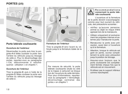 2018-2019 Renault Kangoo Owner's Manual | French