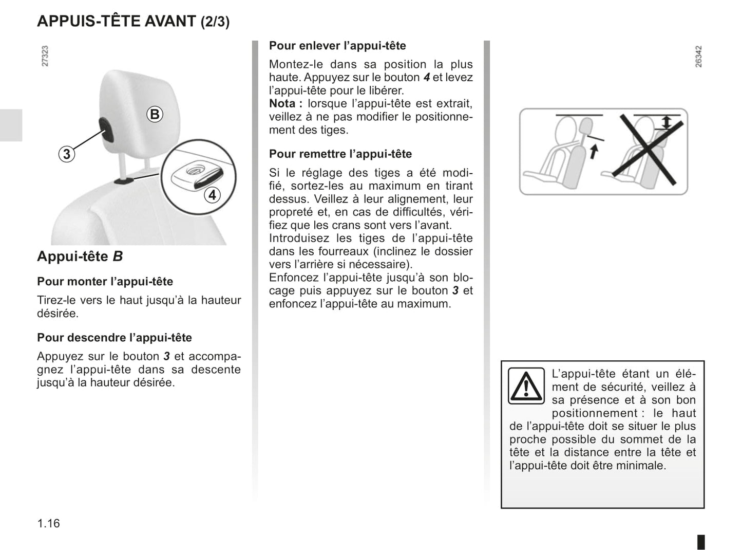 2018-2019 Renault Kangoo Owner's Manual | French