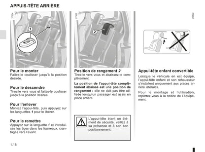 2018-2019 Renault Kangoo Owner's Manual | French