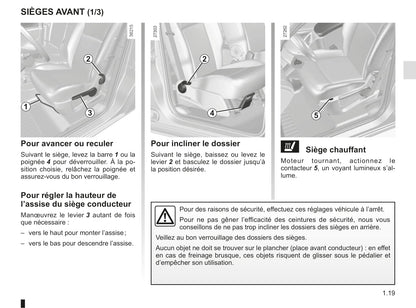 2018-2019 Renault Kangoo Owner's Manual | French