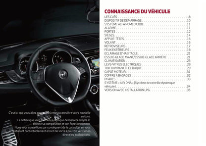 2016-2023 Alfa Romeo Giulietta Owner's Manual | French