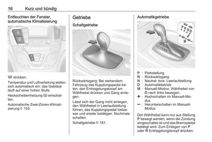 2016 Opel Insignia Gebruikershandleiding | Duits