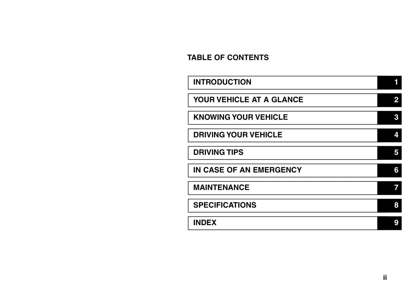 2005-2006 Kia Sorento Owner's Manual | English