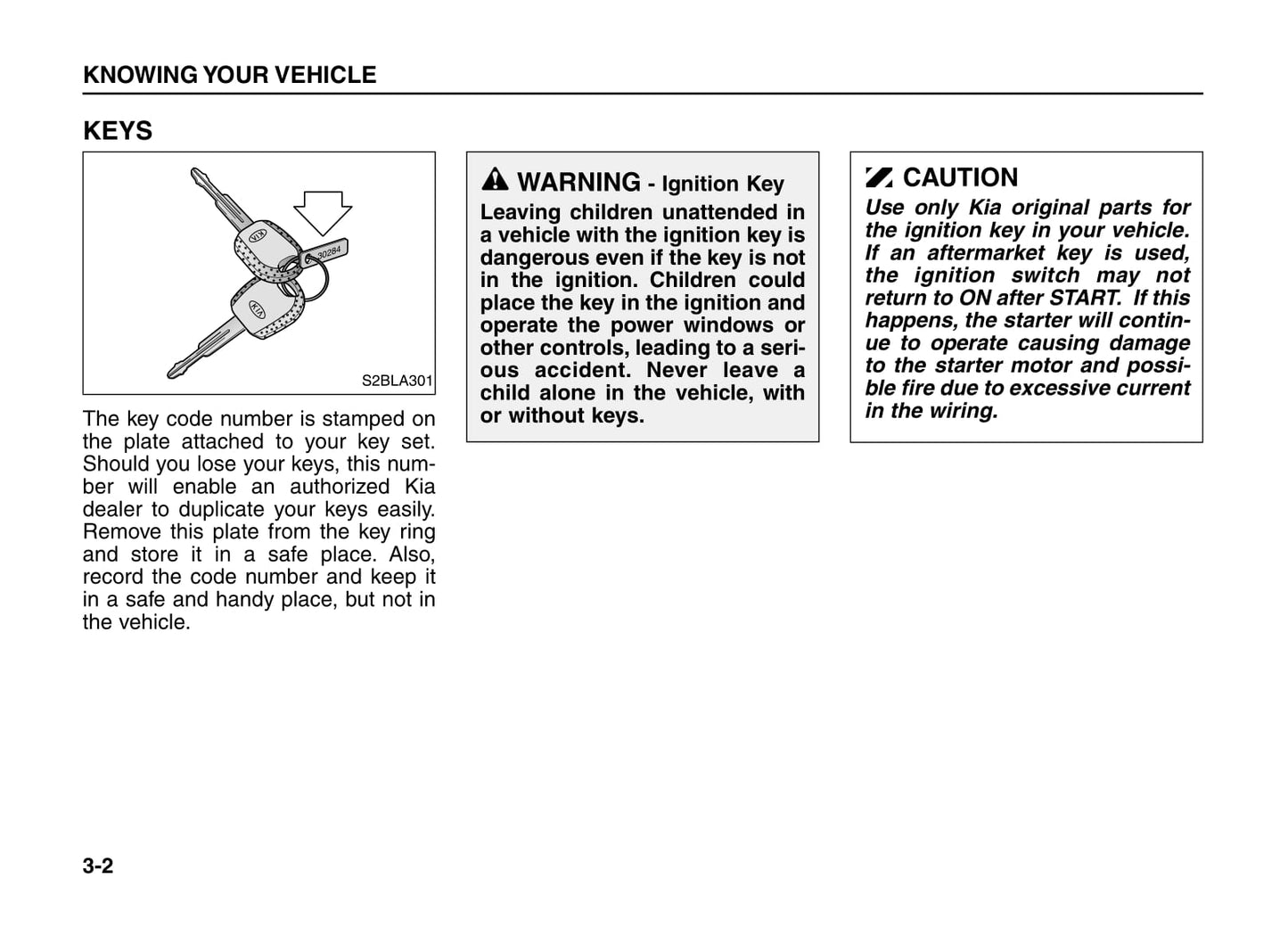 2005-2006 Kia Sorento Owner's Manual | English