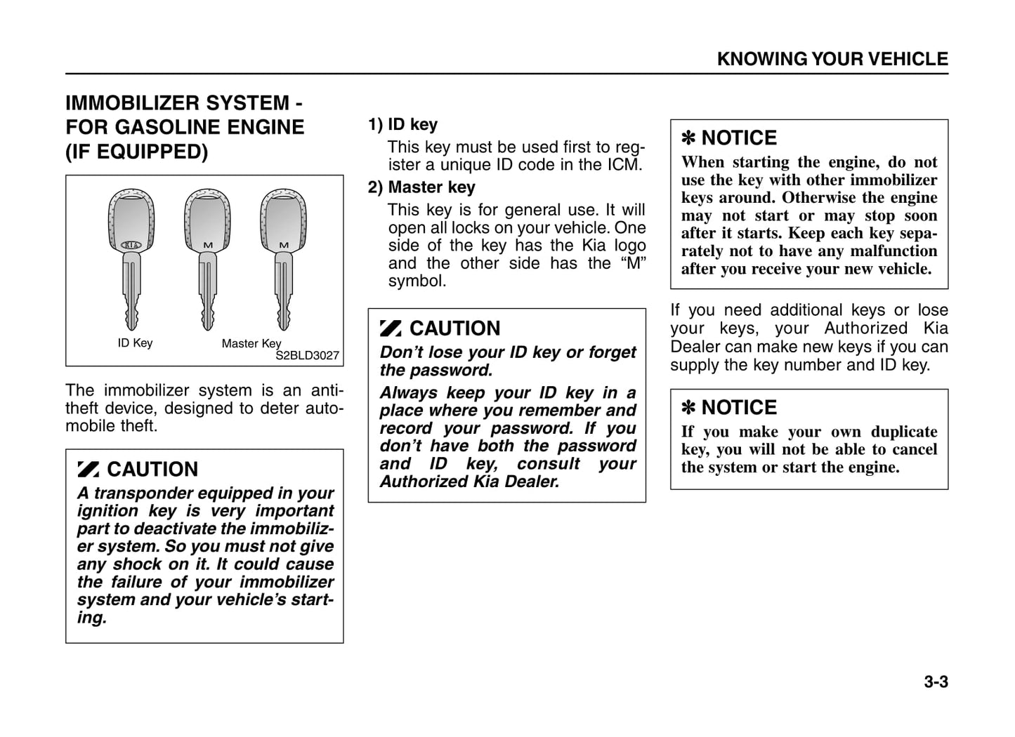 2005-2006 Kia Sorento Owner's Manual | English