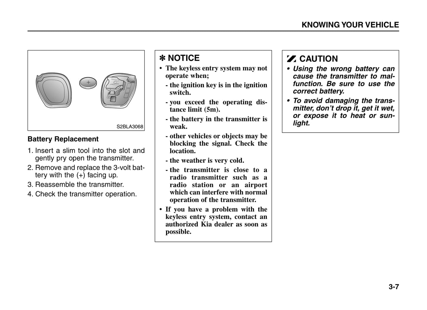 2005-2006 Kia Sorento Owner's Manual | English