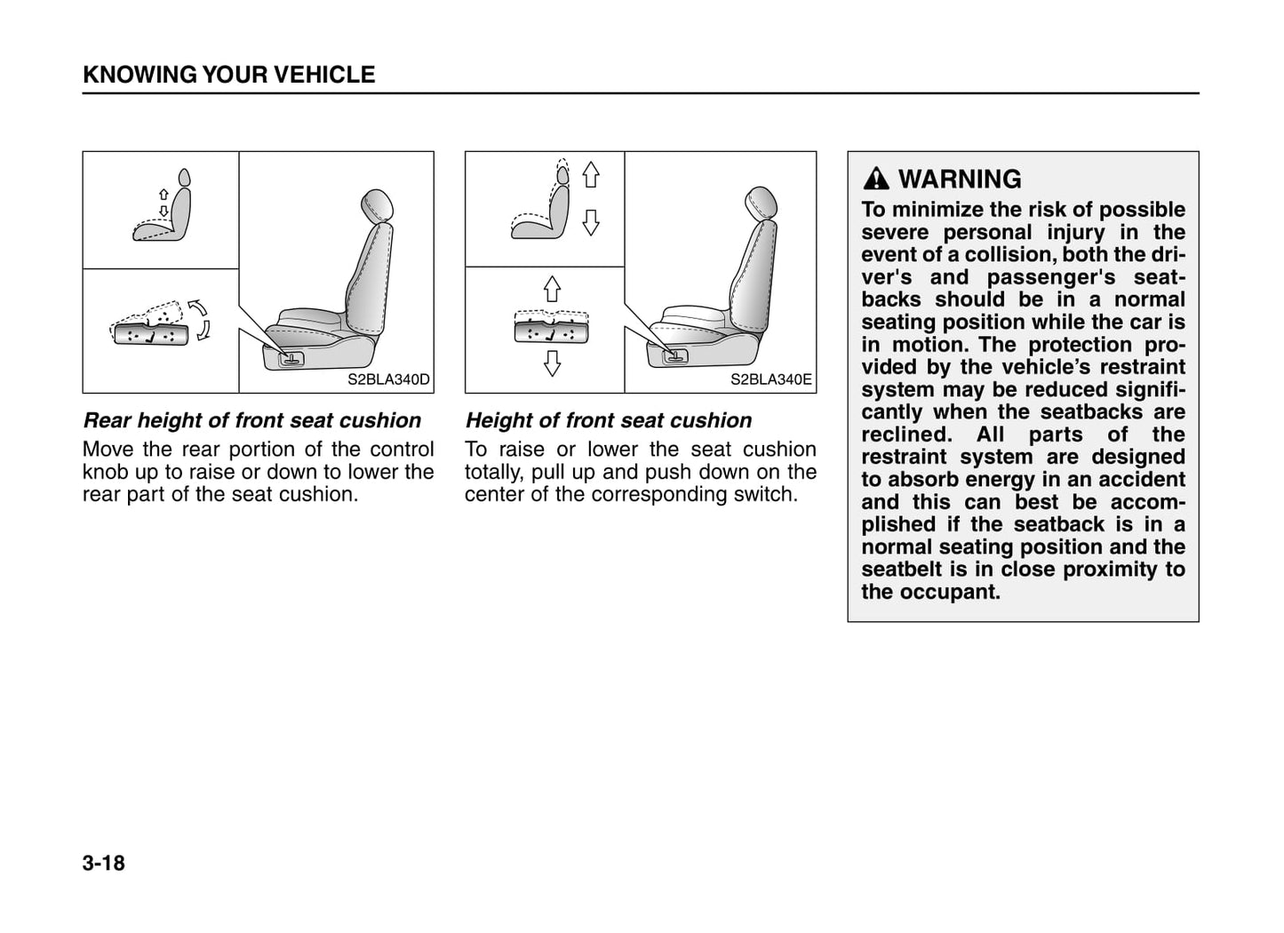 2005-2006 Kia Sorento Owner's Manual | English