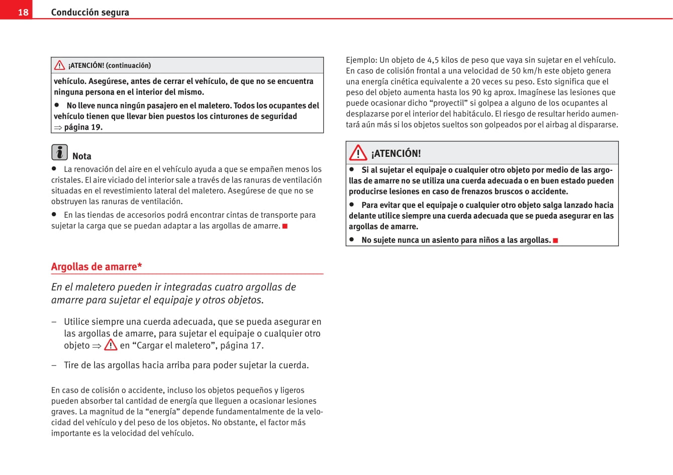 2009-2010 Seat Altea Owner's Manual | Spanish