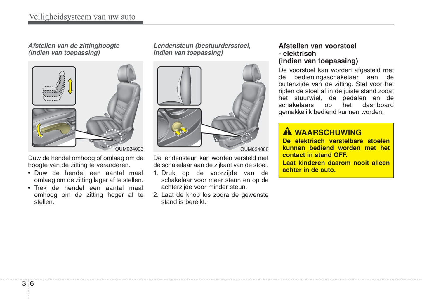 2016-2017 Kia Sorento Owner's Manual | Dutch