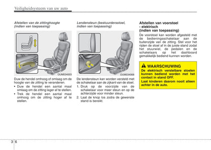 2016-2017 Kia Sorento Owner's Manual | Dutch