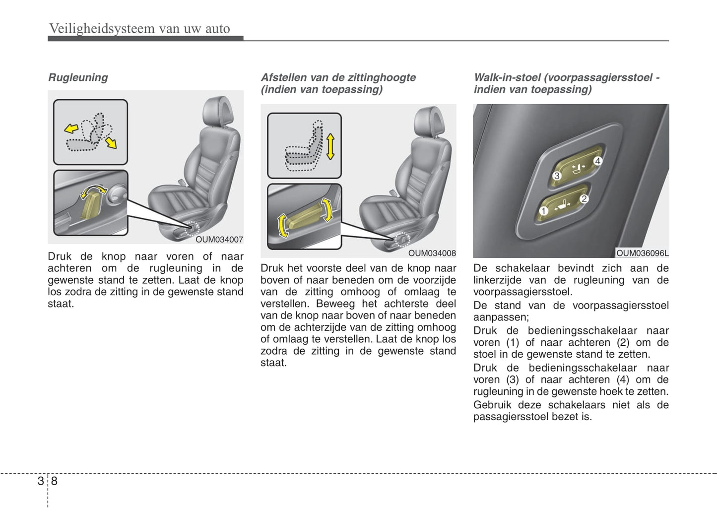 2016-2017 Kia Sorento Owner's Manual | Dutch