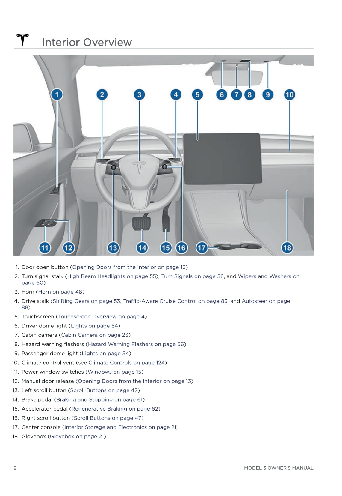 2020 Tesla Model 3 Owner's Manual | English