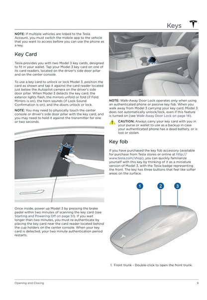 2020 Tesla Model 3 Owner's Manual | English