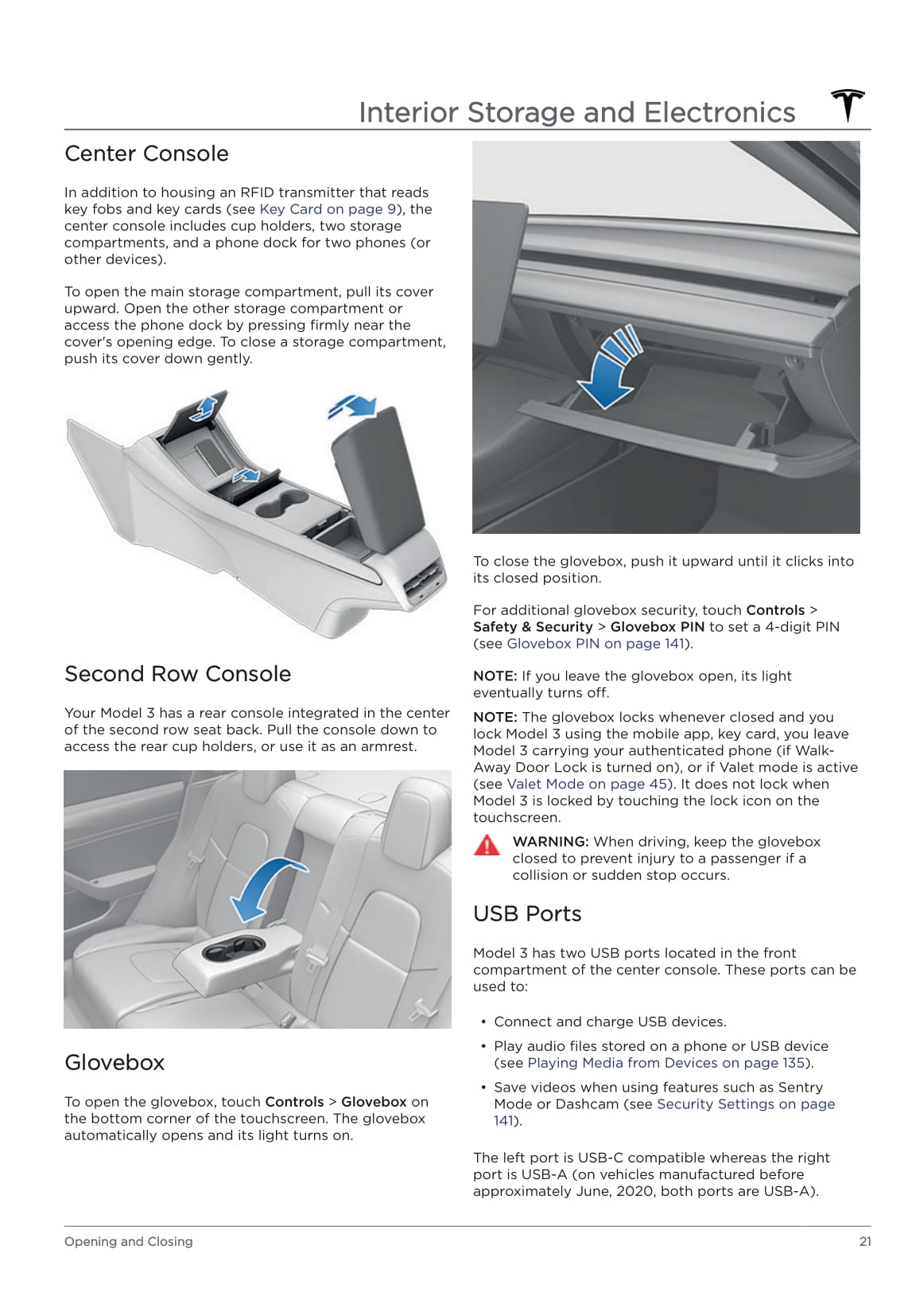 2020 Tesla Model 3 Owner's Manual | English