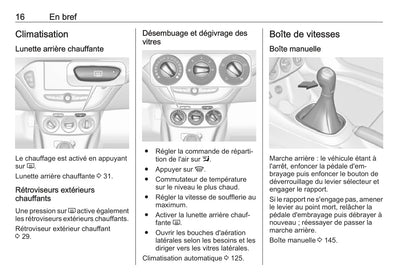 2018-2019 Opel Adam Bedienungsanleitung | Französisch