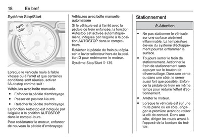 2018-2019 Opel Adam Bedienungsanleitung | Französisch