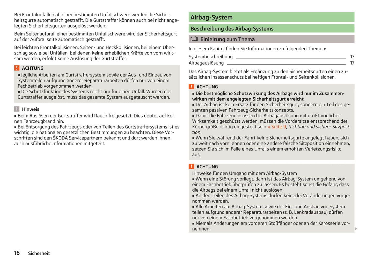 2014-2015 Skoda Roomster Gebruikershandleiding | Duits