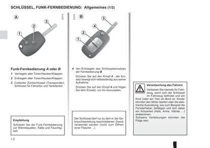 2015-2016 Renault Kangoo Owner's Manual | German