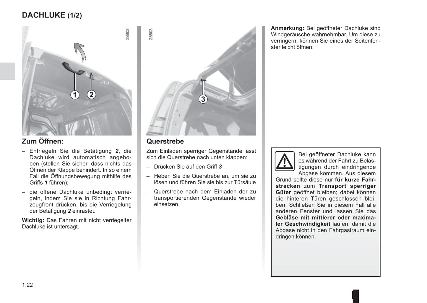 2015-2016 Renault Kangoo Owner's Manual | German