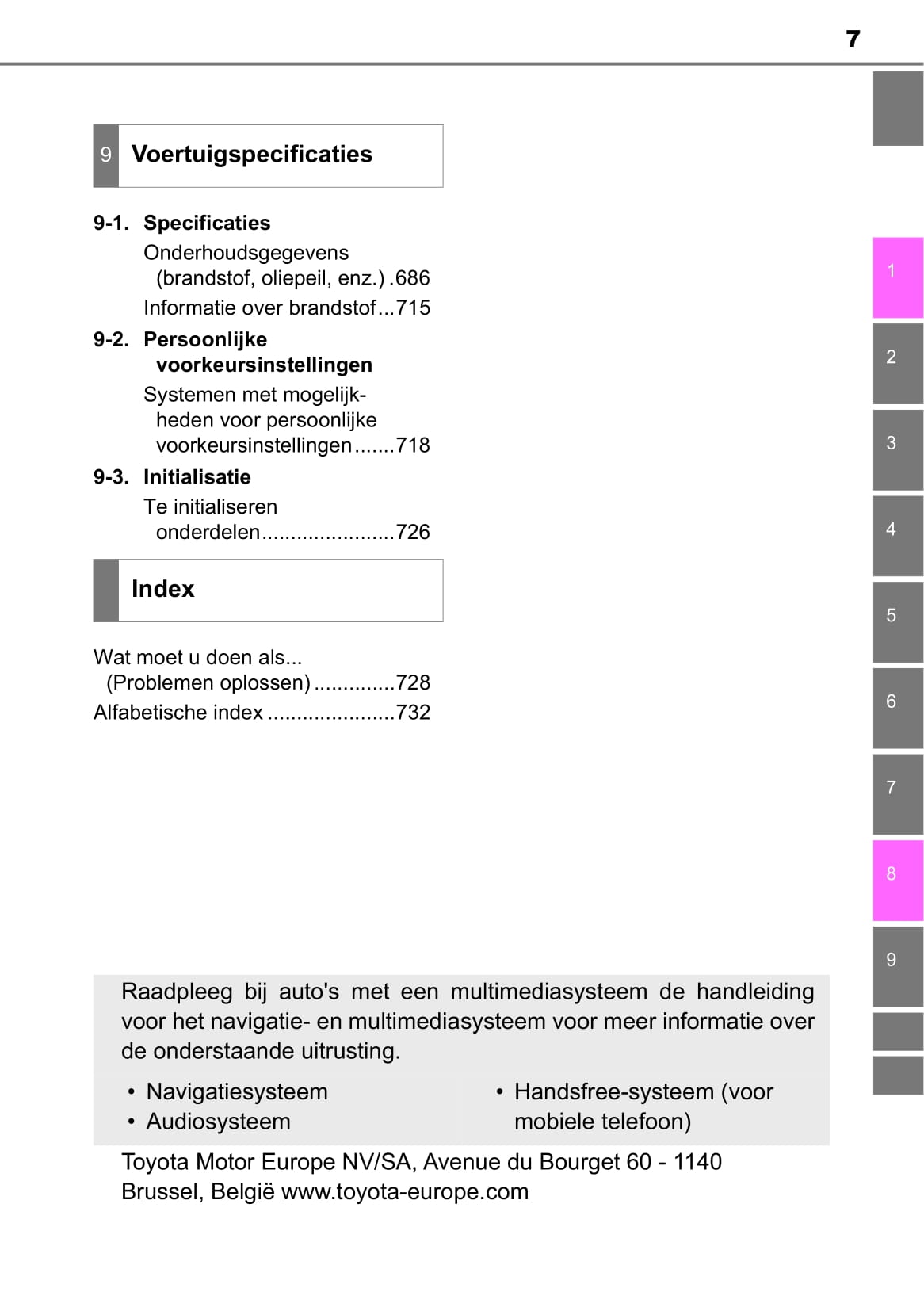 2019-2020 Toyota Hilux Owner's Manual | Dutch