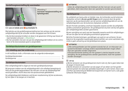 2014-2015 Skoda Superb Gebruikershandleiding | Nederlands