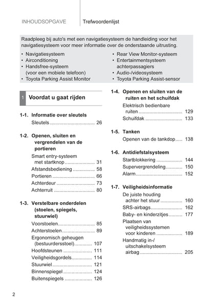 2013-2014 Toyota Land Cruiser Owner's Manual | Dutch