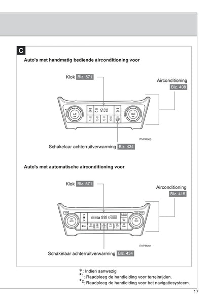 2013-2014 Toyota Land Cruiser Owner's Manual | Dutch