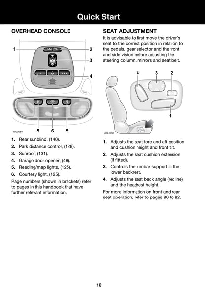 2006-2007 Jaguar XJ Gebruikershandleiding | Engels