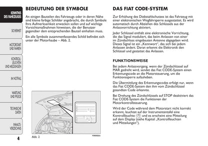 2013-2014 Fiat Ducato/Ductato Euro 4 Owner's Manual | German