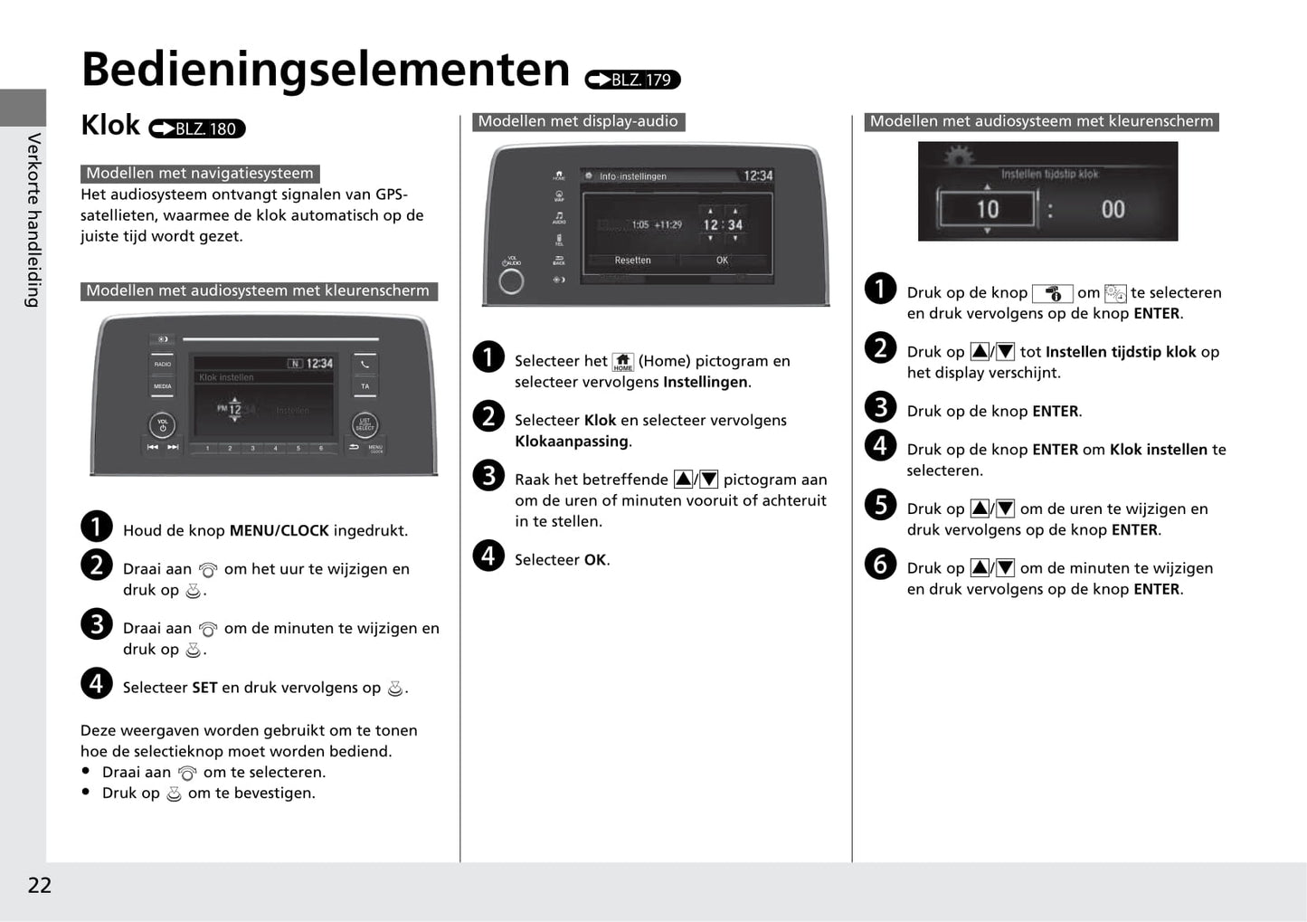 2018-2019 Honda CR-V Hybrid Owner's Manual | Dutch