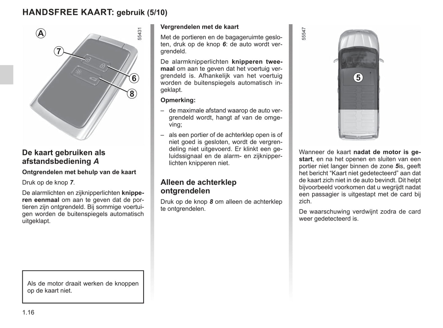 2022-2023 Renault Trafic Owner's Manual | Dutch