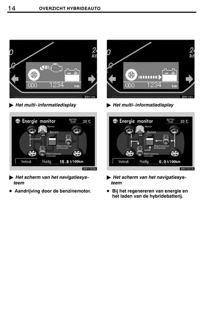 2008-2009 Lexus RX 400h Gebruikershandleiding | Nederlands