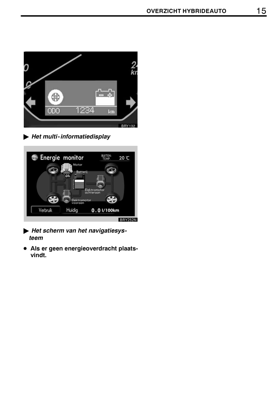 2008-2009 Lexus RX 400h Gebruikershandleiding | Nederlands