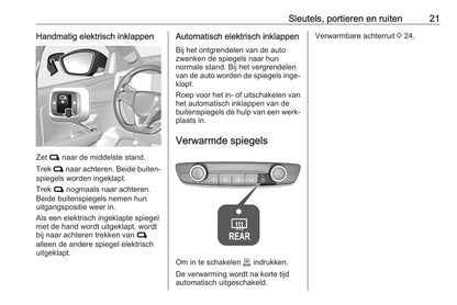 2021-2022 Opel Mokka/Mokka-e Bedienungsanleitung | Niederländisch