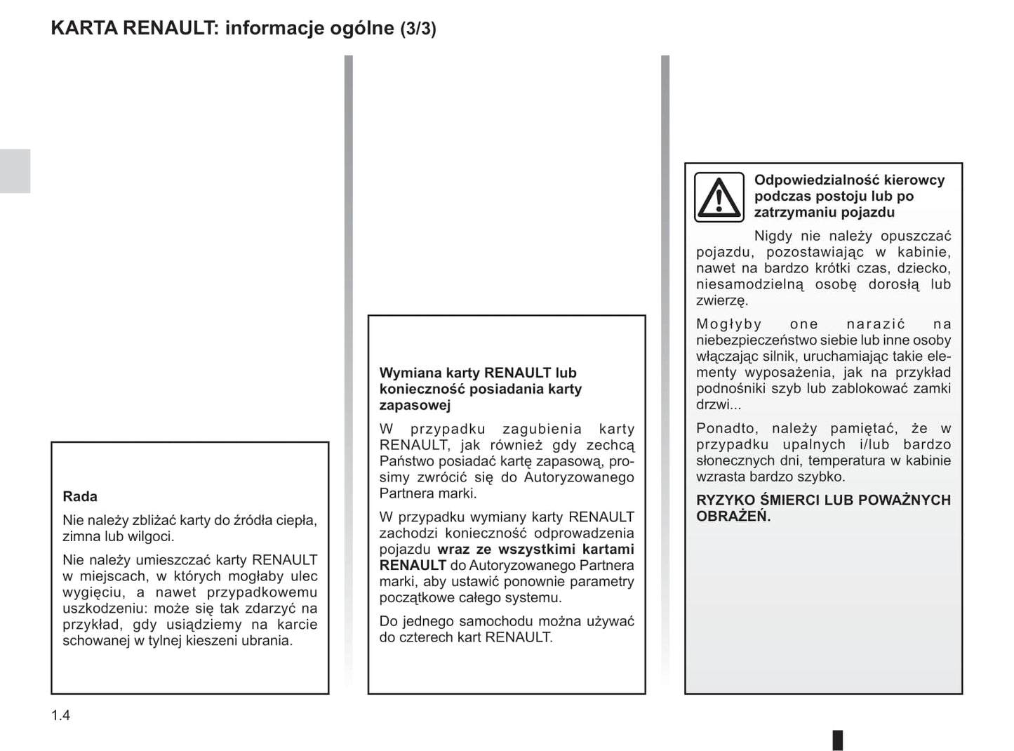 2016-2017 Renault Captur Bedienungsanleitung | Polnisch