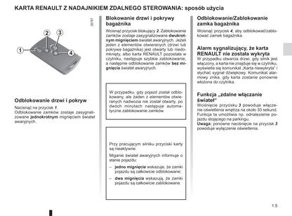 2016-2017 Renault Captur Bedienungsanleitung | Polnisch