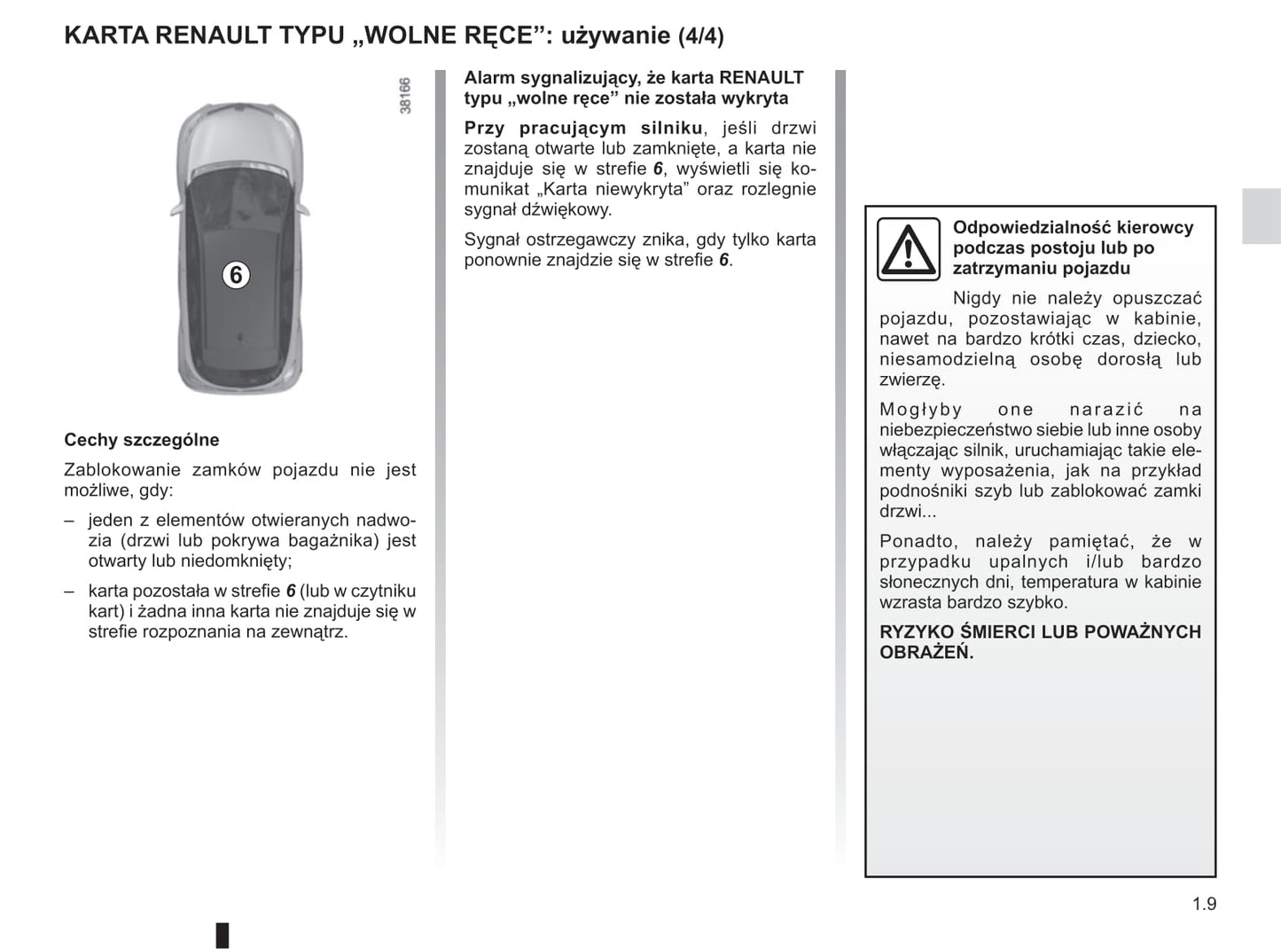 2016-2017 Renault Captur Bedienungsanleitung | Polnisch