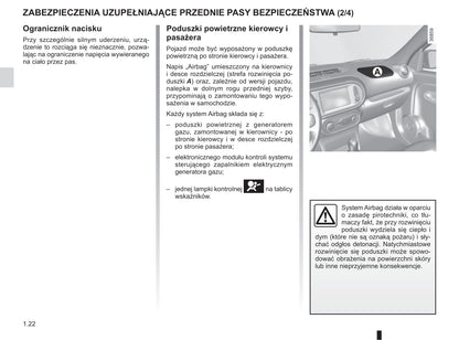 2016-2017 Renault Captur Bedienungsanleitung | Polnisch