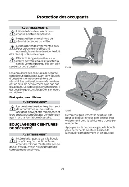 2011-2012 Ford Fusion Gebruikershandleiding | Frans