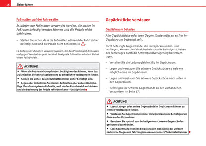 2005-2006 Seat Ibiza Owner's Manual | German