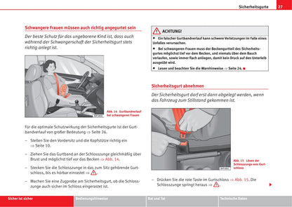 2005-2006 Seat Ibiza Owner's Manual | German