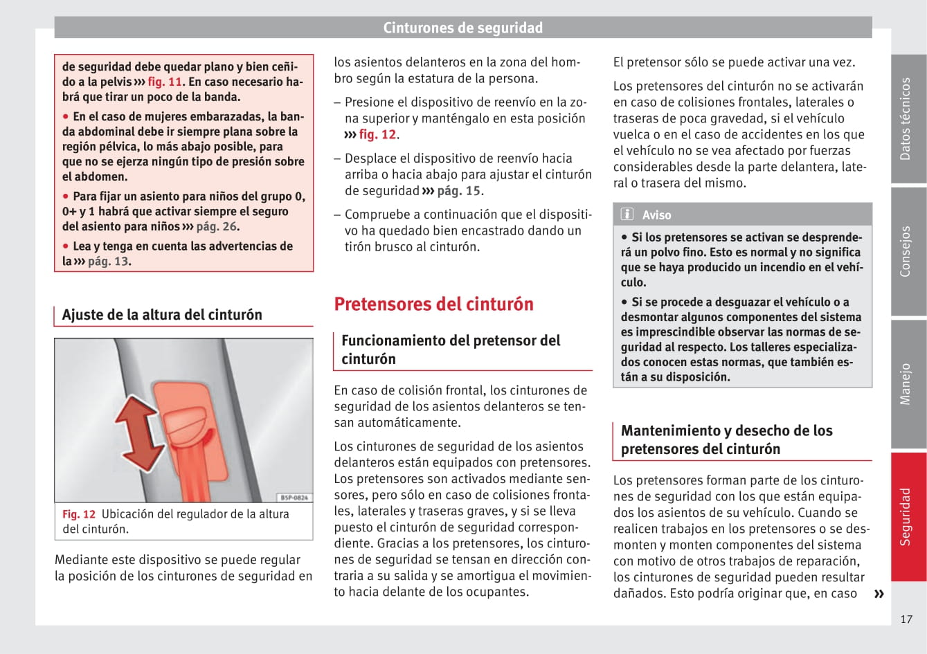 2014-2015 Seat Altea Owner's Manual | Spanish