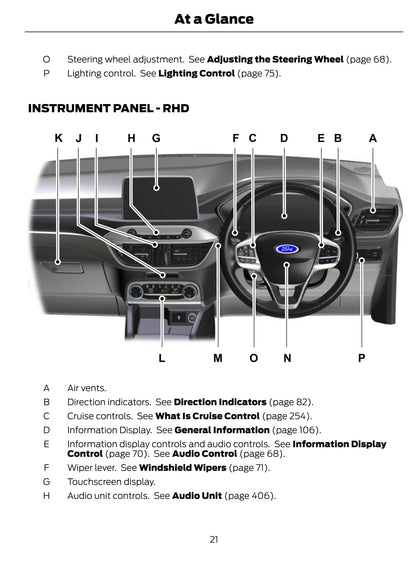 2021 Ford Kuga Gebruikershandleiding | Engels