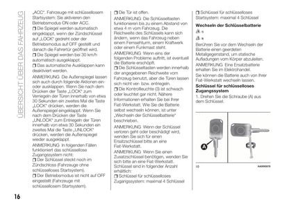 2016-2017 Fiat Fullback Gebruikershandleiding | Duits