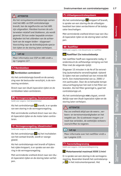 2008-2011 Audi A3 Gebruikershandleiding | Nederlands