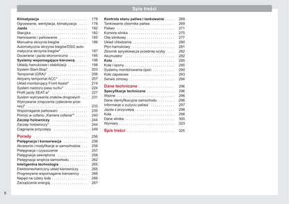 2015-2016 Seat Leon Owner's Manual | Polish