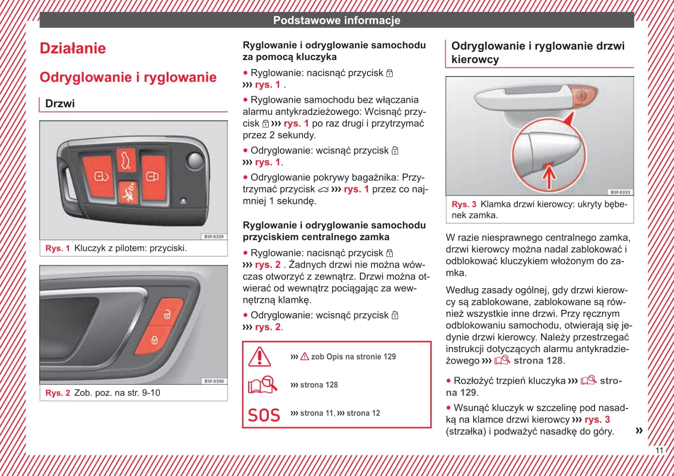 2015-2016 Seat Leon Owner's Manual | Polish