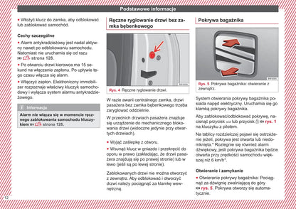 2015-2016 Seat Leon Owner's Manual | Polish